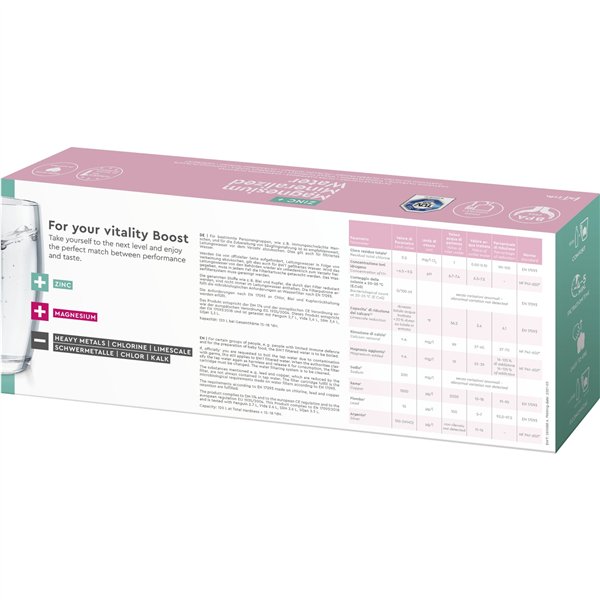 BWT 814453 conf. da 3 +Zink Magnesium Mineralized Water