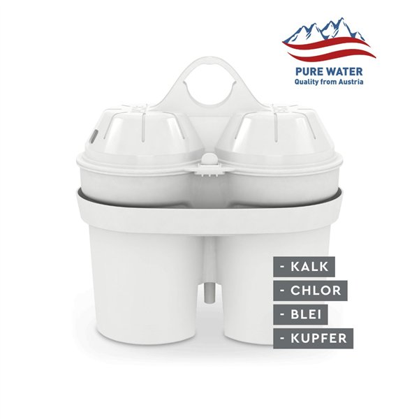 BWT 814873 confezione da 3 pz. Soft Filtered Water EXTRA