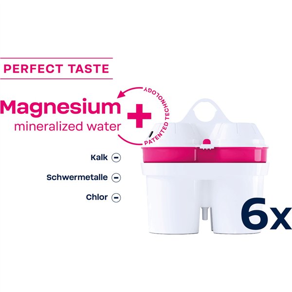 BWT 125681749, 6 pcs. Magnesium mineralized water