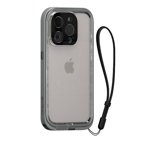 Catalyst iPhone 15 Pro Waterproof Case Stealth Black