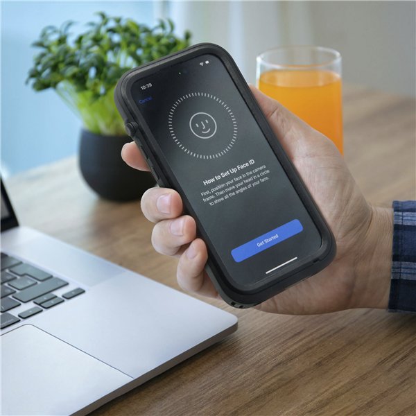 Catalyst iPhone 14 Plus custodia impermeab. Stealth nero