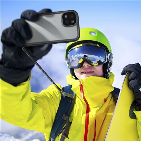 Catalyst iPhone 14 Plus custodia impermeab. Stealth nero