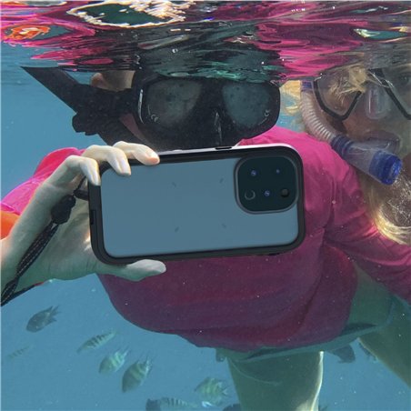 Catalyst iPhone 14 Plus custodia impermeab. Stealth nero