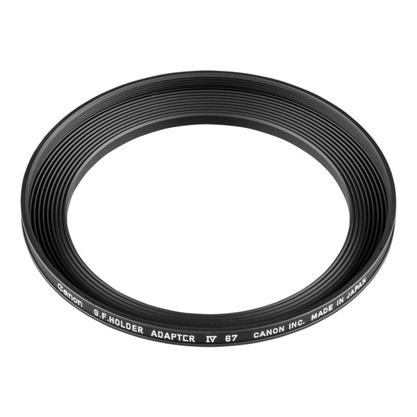 Canon adapter for gelatin filter 67mm IV