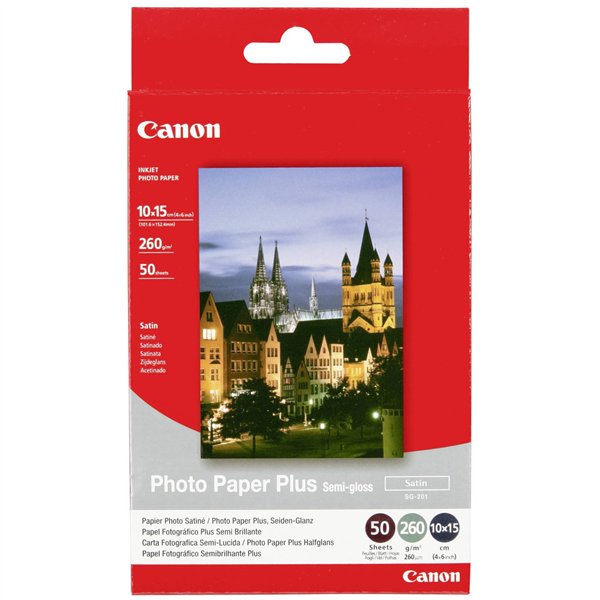Canon SG-201 10x15 cm 4x6 50 fogli, 260 g