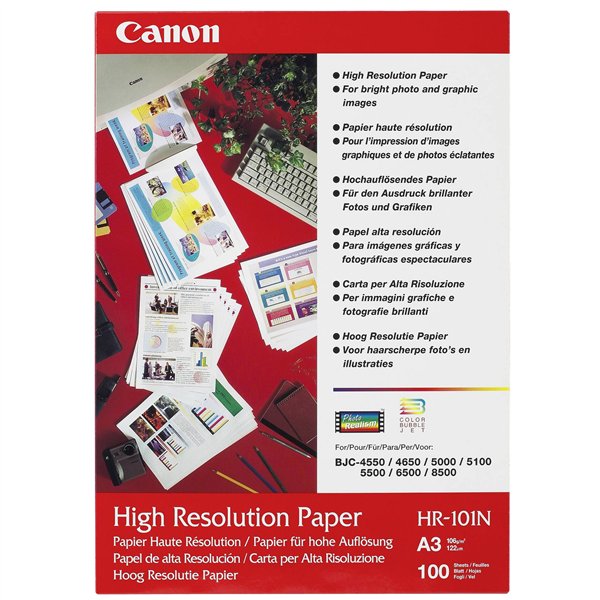 Canon HR 101 N A 3, 100 fogli carta per foto             106 g