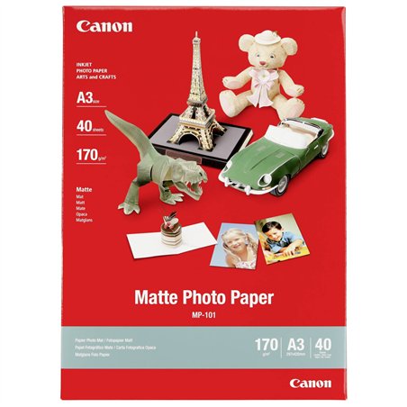 Canon MP 101 A 3, 40 fogli cartafoto opaco           170 g