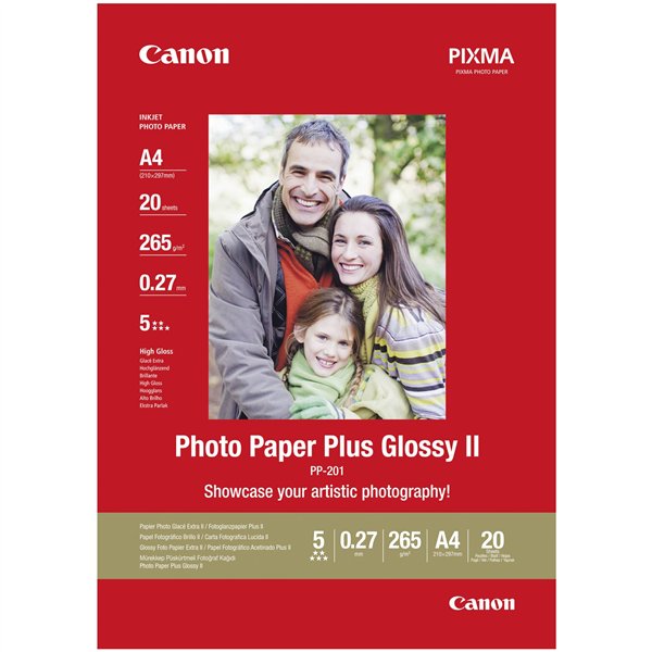 Canon PP-201 A 4 20 fogli 275 g