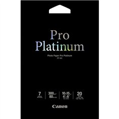 Canon PT-101 10x15 cm, 20 sheet Photo Paper Pro Platinum   300 g