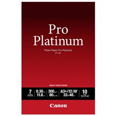 Canon PT-101 A 3+, 10 fogli carta foto  Pro Platinum   300 g