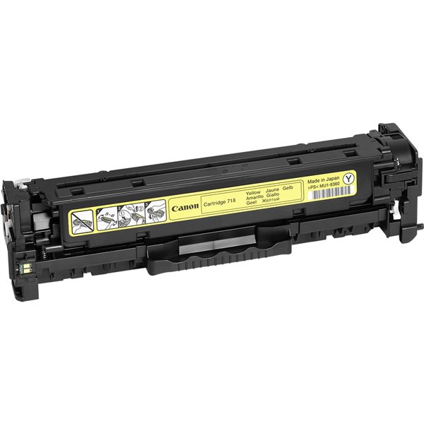 Canon Cartuccia laser 718 Y giallo