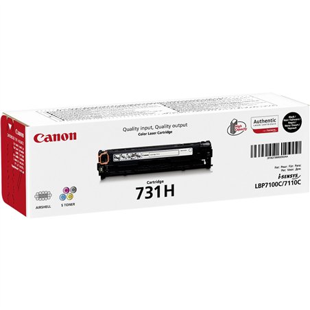 Canon Toner Cartuccia 731 H BK nero