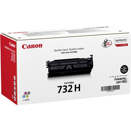 Canon Toner Cartuccia 732 H BK nero