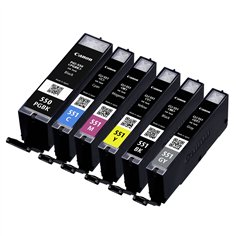 Canon PGI-550/CLI-551 Multipacco PGBK/C/M/Y/BK/GY