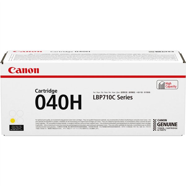 Canon Toner Cartuccia 040 H Y giallo