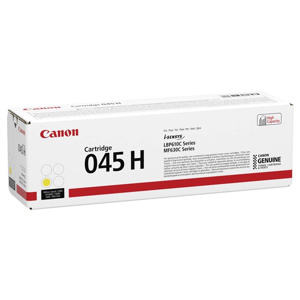 Canon Toner Cartuccia 045 H Y giallo