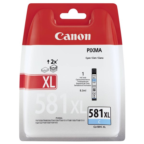 Canon CLI-581 XL C ciano