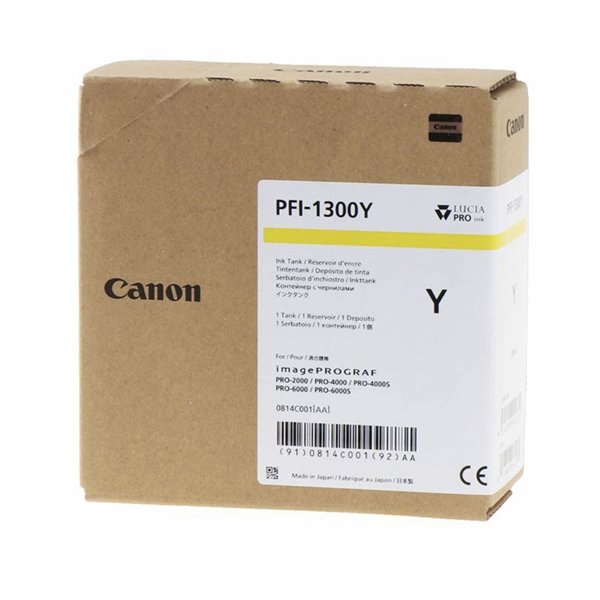Canon PFI-1300 Cartucce giallo 330 ml