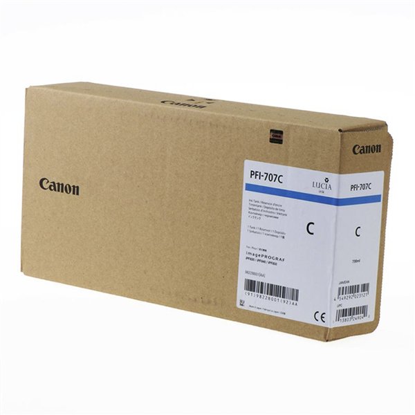 Canon PFI-707 C Cartucce ciano