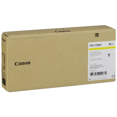 Canon PFI-1700 Cartucce giallo 700 ml