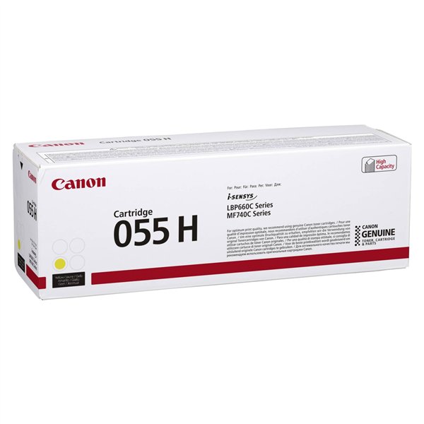 Canon Toner Cartuccia 055 H Y giallo