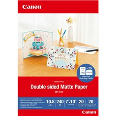 Canon MP-101 D 7x10 , 20 fogli Double sided Matte Paper, 240 g