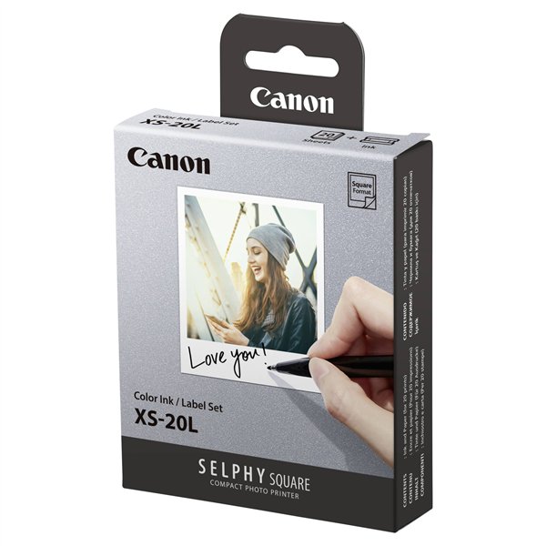 Canon XS-20 L kit 2x 10 fogli 7,2 x 8,5 cm