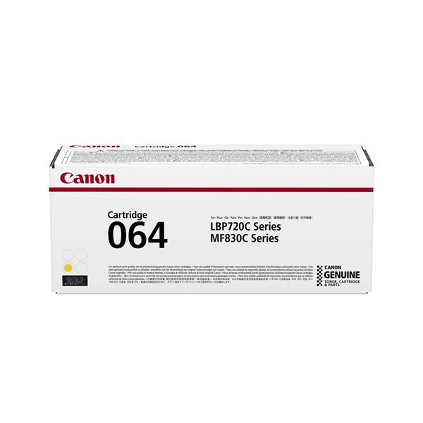 Canon cartuccia toner 064 Y giallo