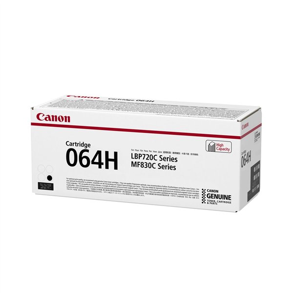 Canon cartuccia toner 064 H BK nero