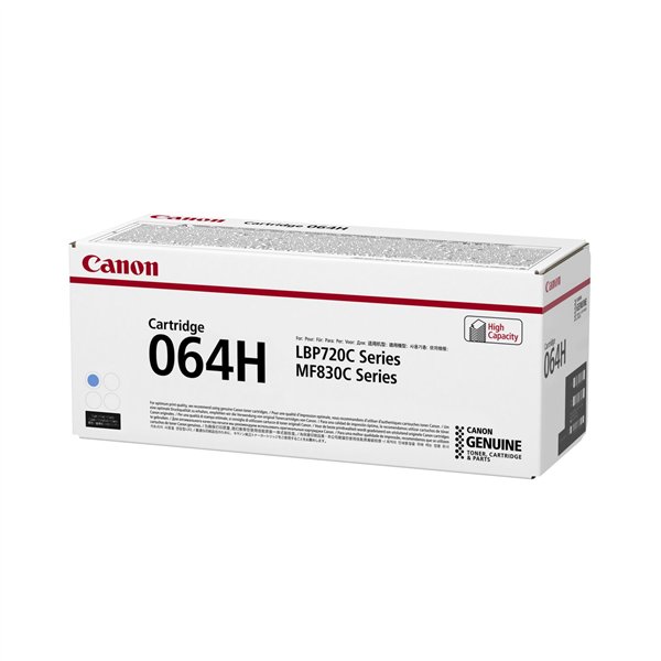 Canon cartuccia toner 064 H C ciano