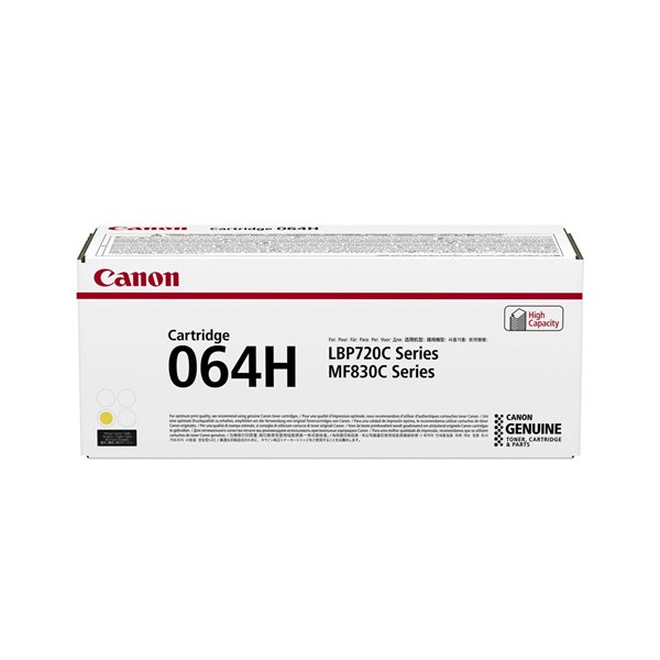 Canon cartuccia toner 064 H Y giallo