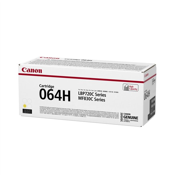 Canon cartuccia toner 064 H Y giallo