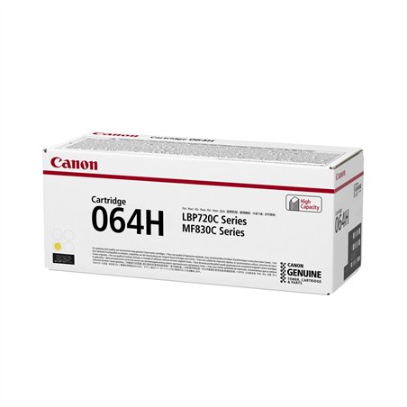 Canon cartuccia toner 064 H Y giallo