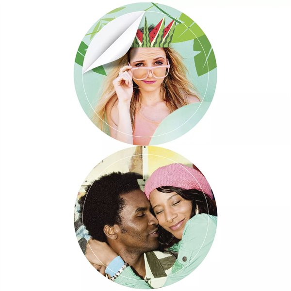 Canon ZP-2030-2C ZINK Circle Sticker 3,3 cm (20 fogli)