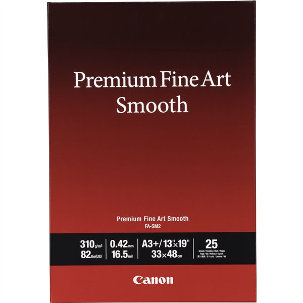 Canon FA-SM 2 Premium FineArt Smooth A 3+, 25 fogli 310 g