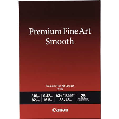 Canon FA-SM 2 Premium FineArt Smooth A 3+, 25 fogli 310 g