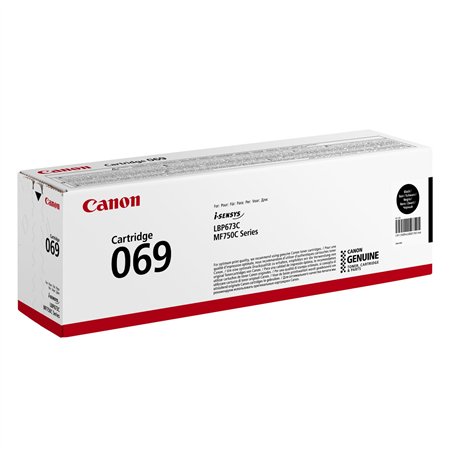 Canon cartuccia toner 069 BK nero