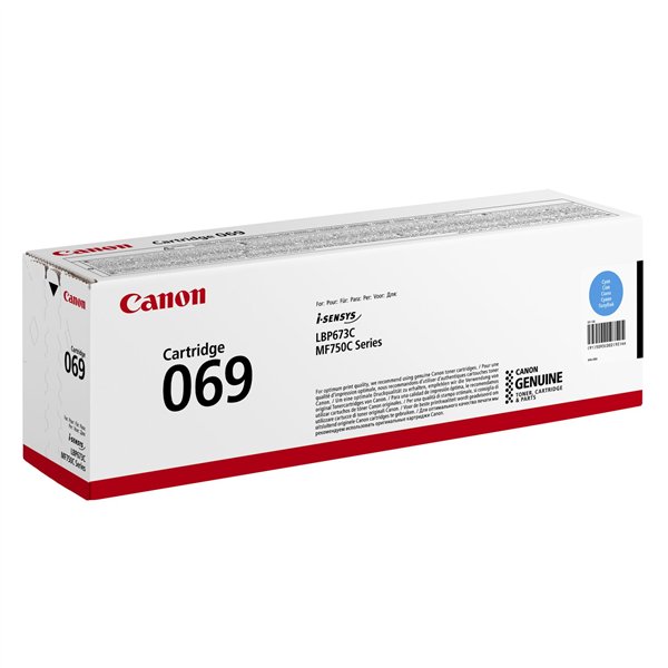 Canon cartuccia toner 069 C ciano