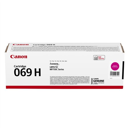Canon cartuccia toner 069 H M magenta