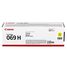 Canon cartuccia toner 069 H Y giallo