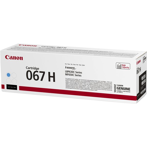 Canon cartuccia toner 067 H C ciano