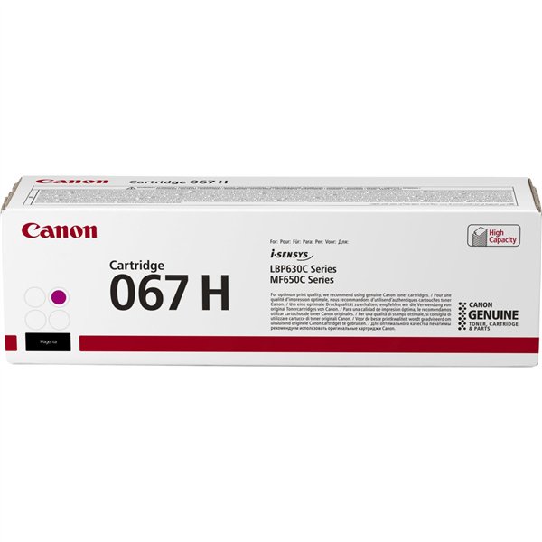 Canon cartuccia toner 067 H M magenta