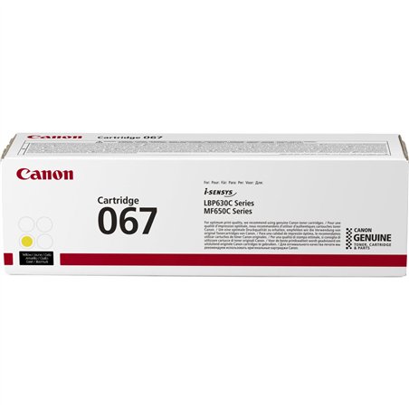 Canon cartuccia toner 067 Y giallo