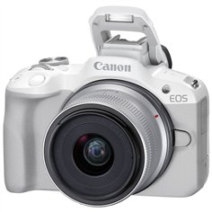 Canon EOS R50 bianco Set + RF-S 18-45 IS STM 2