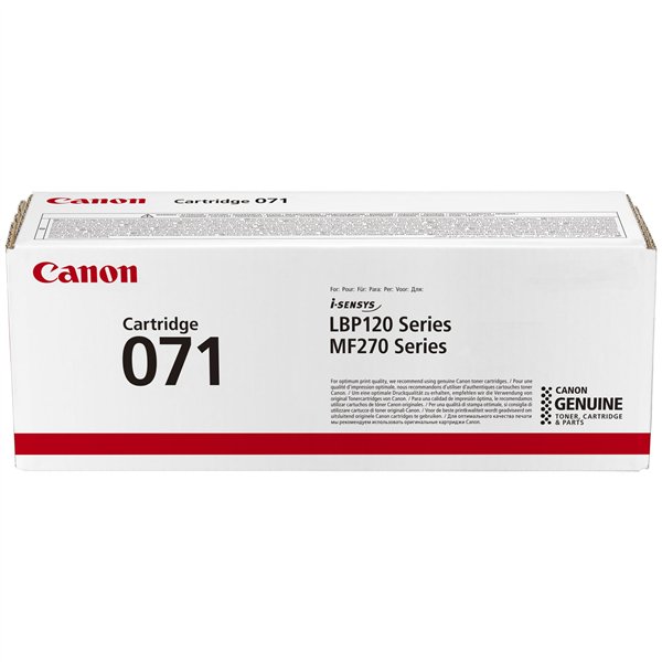 Canon cartuccia toner 071 nero