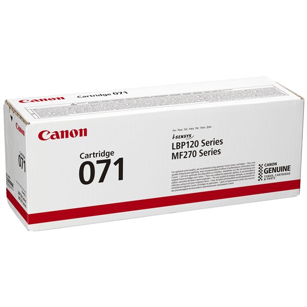 Canon cartuccia toner 071 nero
