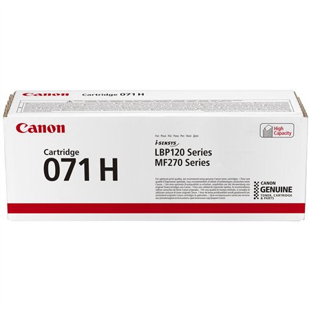 Canon cartuccia toner 071 H nero
