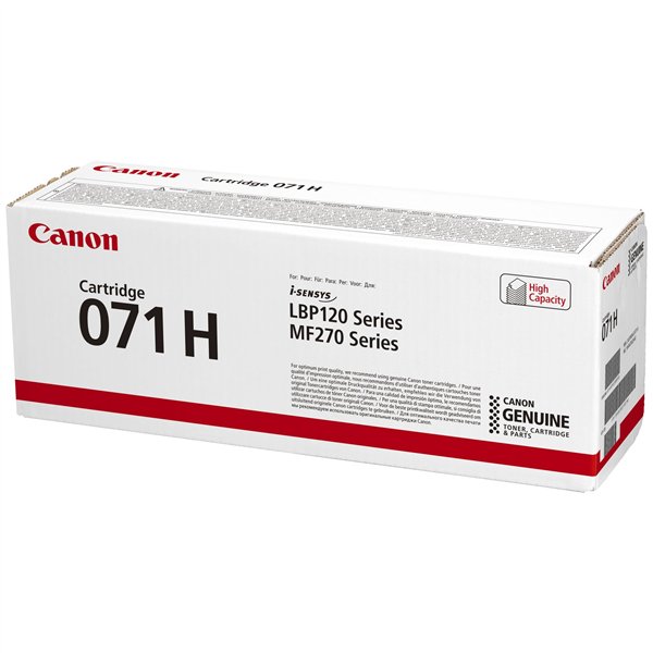 Canon cartuccia toner 071 H nero