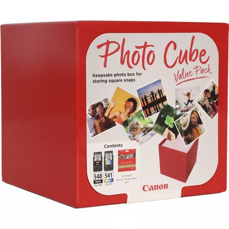 Canon PG-540 / CL-541 Photo Cube Value Pack PP-201 13x13 cm 40 f.