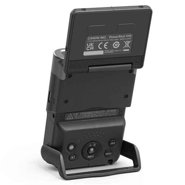 Canon PowerShot V10 Vlogging-Kit argento